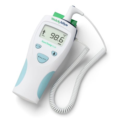 Welch Allyn® SureTemp Plus 690 Thermometer, Oral Probe & Well