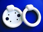 RK2.50S #3 Ring Pessary with Knob & Support