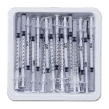 BD™ 0.5 mL Allergy Syringe with Permanently Attached 27G x 0.5" Needle
