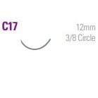 LOOK® 4/0 Nylon C17 18in Black Suture