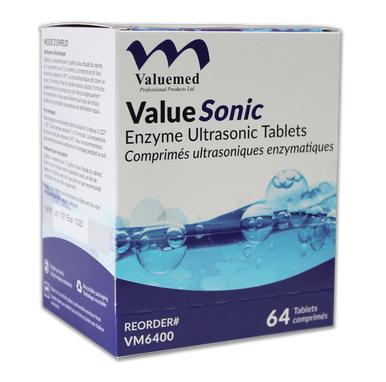 ValueSonic Enzyme Ultrasonic Cleaner Tablets 64/box