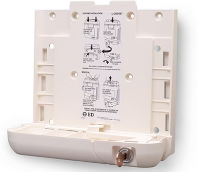 BD® Locking Wall Bracket for 5.1L Sharps Container
