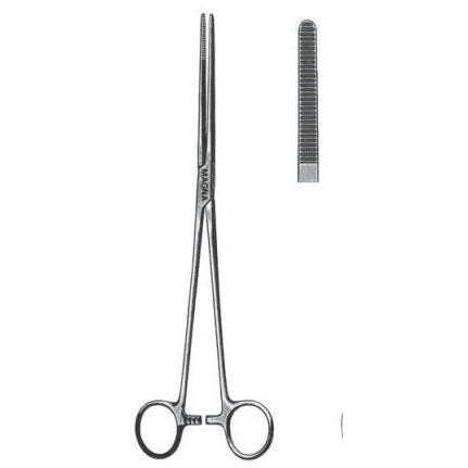 Almedic® Magna® Bozeman Uterine Dressing Forceps, Straight, 10"
