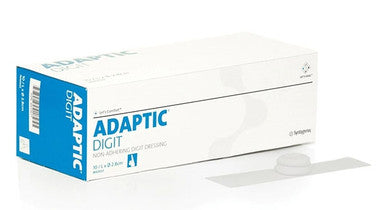 Adaptic Digit Dressing, Large, 2.8cm, 10/box