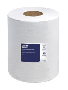 Tork Advanced Soft Centerfeed Hand Towel, 2-Ply, White, 9"w, 6roll/case
