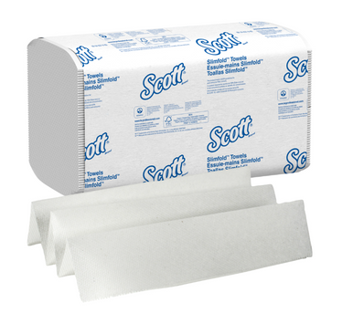 Scott Pro Plus Slimfold Hand Towels, 7.5” x 11.6”