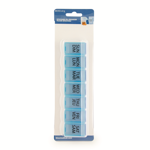BIOS Living Detachable 7-Day Pill Organizer
