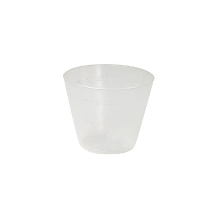 Dynarex Plastic Clear Medicine Cups 1oz