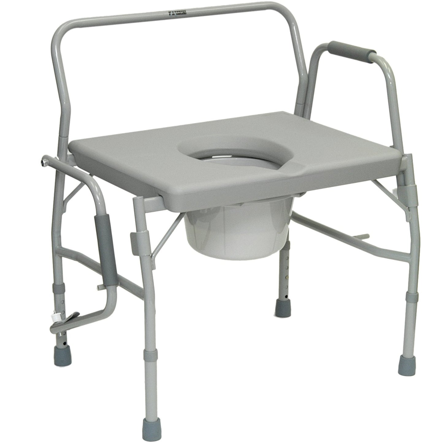 [quality-square:65968967811438] ProBasics Bariatric Drop-Arm Commode