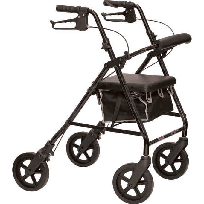 [quality-square:65968968597870] ProBasics Deluxe Aluminum Rollator with 8 in Wheels
