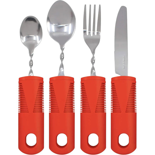 [quality-square:65969250795886] Carex Adaptive Eating Utensils Set