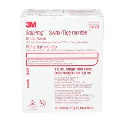 [quality-square:65969312334190] Chlorhexidine Antiseptic Prep Swabs and Swabsticks