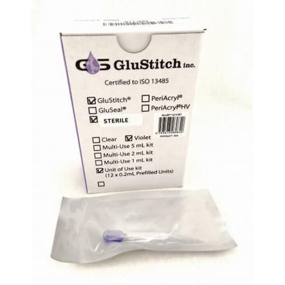 [quality-square:65969312825710] GluStitch Violet Tissue Adhesive