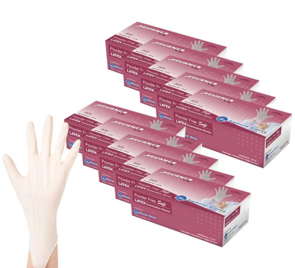 [tavily-image-review:ddsnmore.com] AMD Powder-Free Latex Exam Gloves