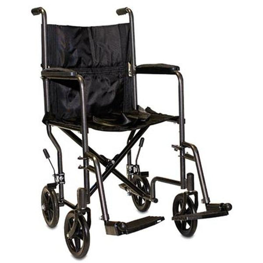 [web-main-image:homepromedical.com:TCS1916SV] ProBasics Steel Transport Chair