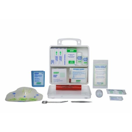 First Aid Kit Type 2 Basic Small (2-25 Workers) 24 Unit Plastic Box Unitized