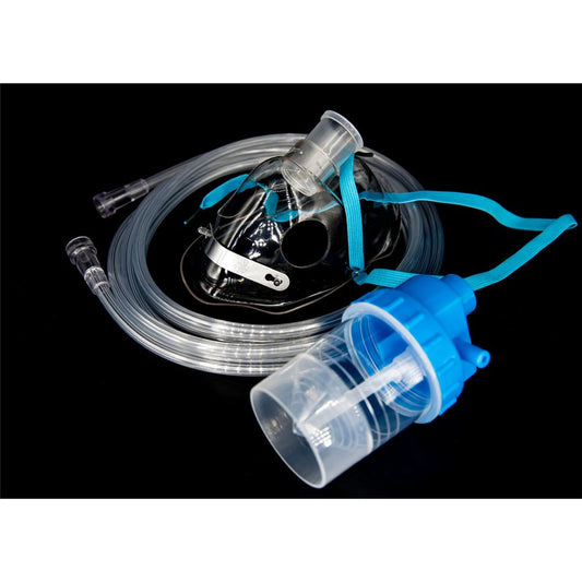 [old-shopify-exact-sku:ZEN1707] Pediatric Aerosol Kit Includes Mask, Side Draft Nebulizer and 7 ft (2.1 m) Sure Flow Tubing