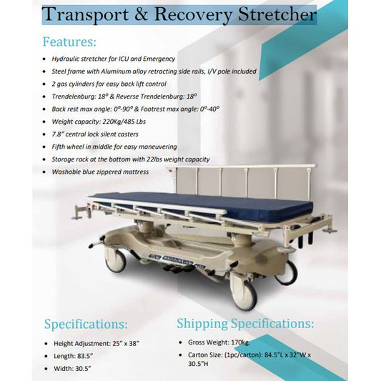 Solic Transport and Recovery Stretcher
