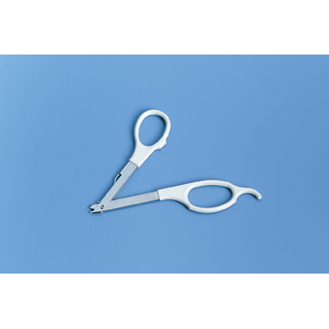 Sterile Stainless Steel Skin Staple Remover with Plastic Handles