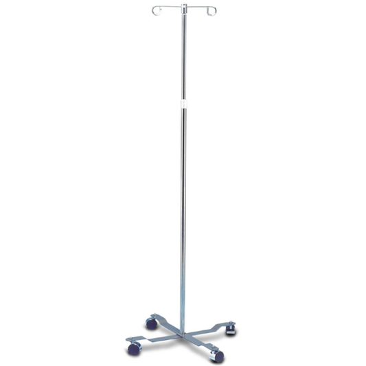Medpro® IV Pole 2-Hook 4-Leg