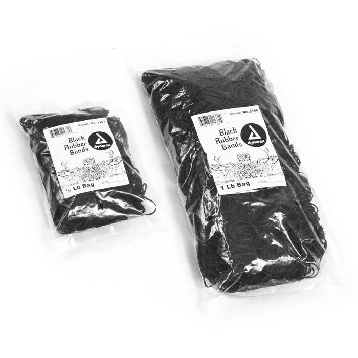 Premium Black Rubber Bands