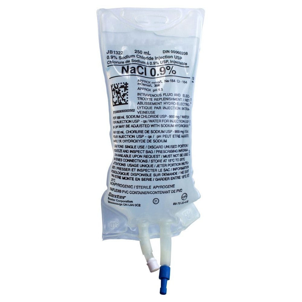 Baxter® 0.9% Sodium Chloride Injection USP, 250 mL