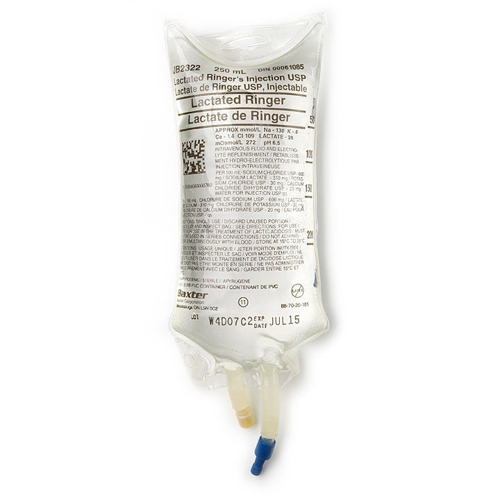 Baxter® Lactated Ringer's Injection USP, 250 mL