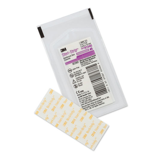 3M™ Steri-Strip™ Reinforced Adhesive Skin Closures, 1/8" x 3"