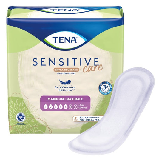 TENA Sensitive Care Maximum Extra Coverage Long Pads product image