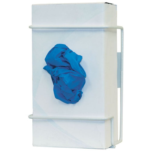 Glove Box Dispenser, 1-Box, White
