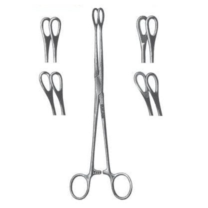 Almedic® Magna® Foerster Sponge Holding Forceps, Straight, Serrated, 7"