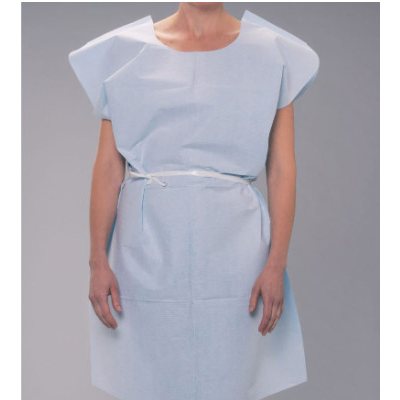 IMCO Full Paper Exam Gowns Blue, 30" x 42"