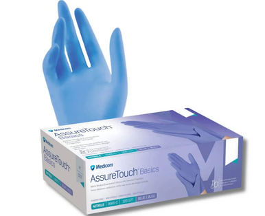 Medicom AssureTouch Basics Nitrile Powder Free Exam Gloves