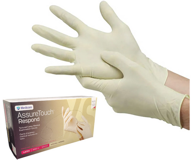 Medicom AssureTouch Respond Latex Powder Free Gloves
