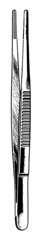 Thumb Dressing Forceps, 5 1/2", Floor Quality - AMG