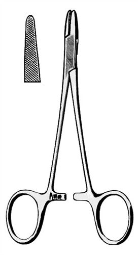 Baumgartner Needle Holder, 5.5" Floor Quality