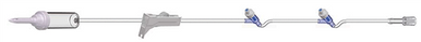 AMSafe IV Admin Set 10drops/ml, 100", 2 Needleless Y Sites - Each