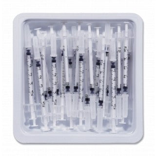 Allergy Tray 0.5cc 27G x 0.5" 25/tray
