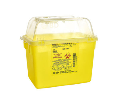 BD300440 Sharps Container Yellow 7.6L (8qt) each