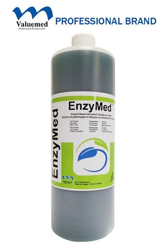 Valuemed Professional EnzyMed Liquid Enzyme Based Instrument Presoak &amp; Cleaner 1 Litre