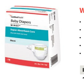 [quality-square:65971291029870] WINGS Baby Diapers