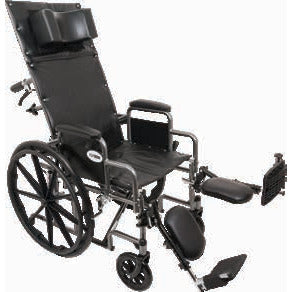 [quality-square:65970838077806] Reclines from 90° – 160° Caregiver activated 13-inch headrest supports