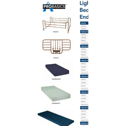 [quality-square:65971875053934] PBHBMATIS PBSATINFOAM3680 ProBasics Group 1 Foam Mattress (Compressed/Boxed)