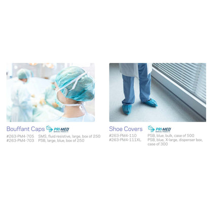 [quality-square:65971971293550] Bouffant Caps Shoe Covers