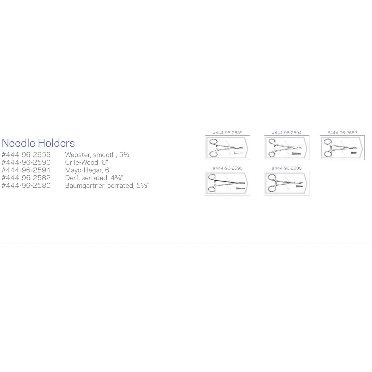 [quality-square:65971897663854] Needle Holders