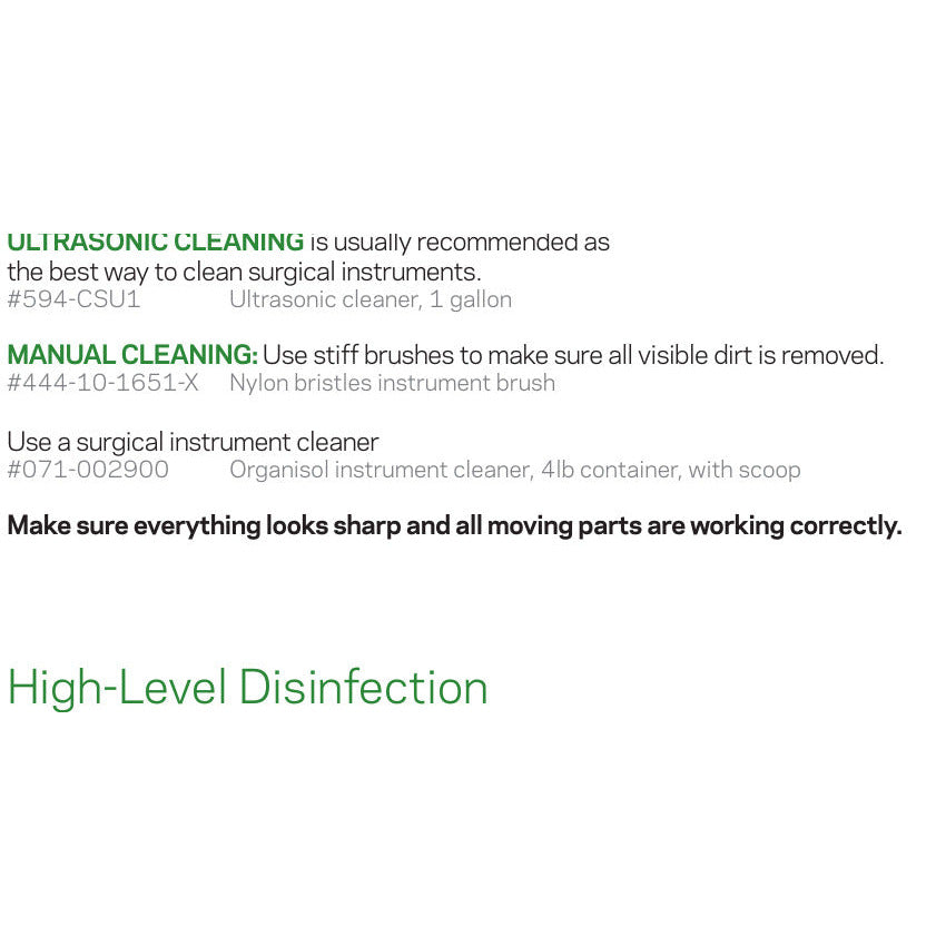 [quality-square:65971897762158] ULTRASONIC CLEANING is usually recommended as