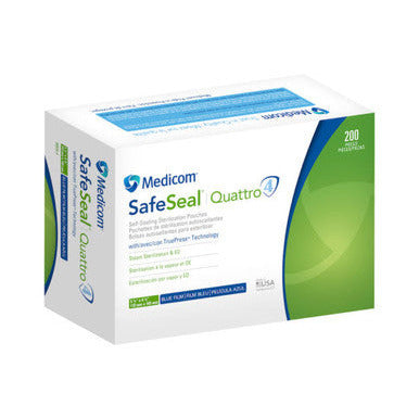 [quality-square:65971262390638] SafeSeal Quattro Sterilization Pouch