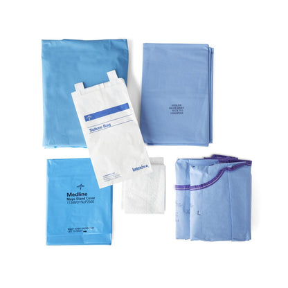 [quality-source-square:DYNJP1025S] X-Ray Detectable - Sirus non-reinforced gown(XL)