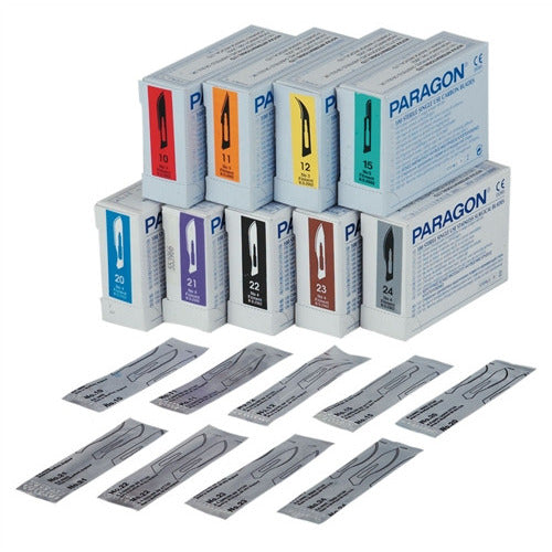 [quality-source-square:MED901010] Surgical Blades - Stainless Steel