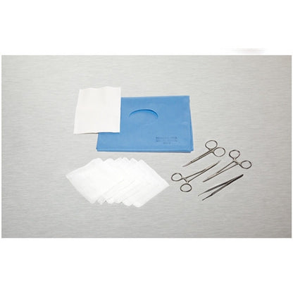 [quality-source-square:DYNJ03009] Laceration Tray Sterile Suturing Set